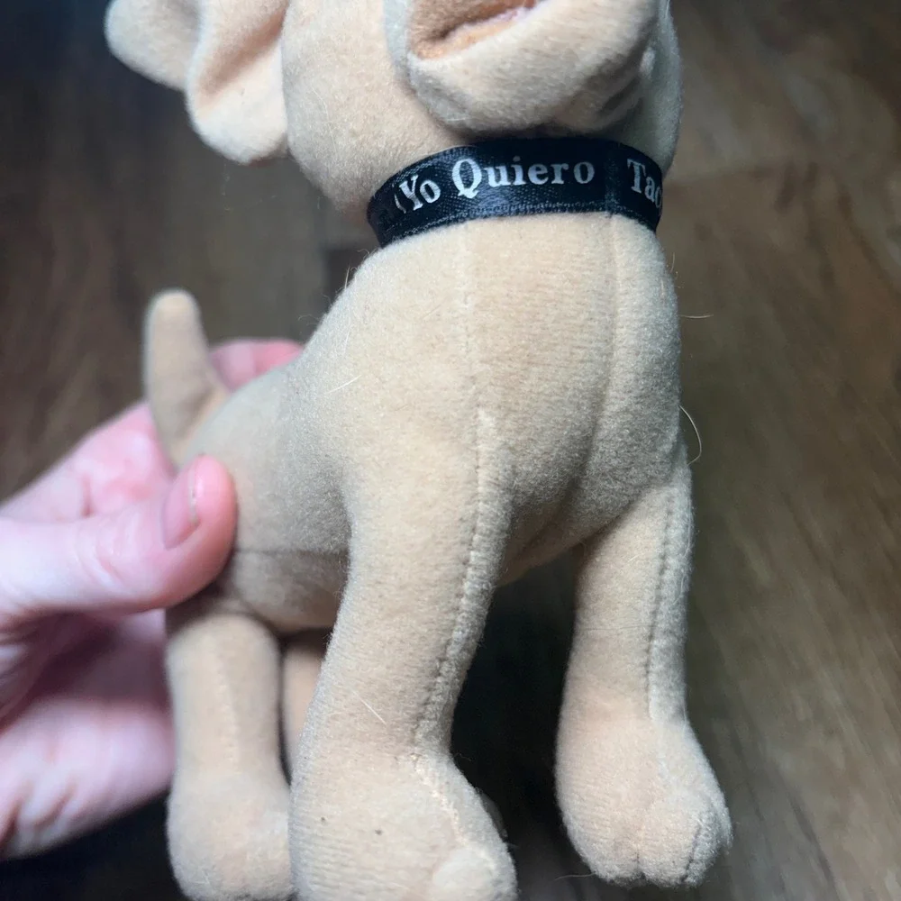 Vintage Taco Bell Chihuahua Plush Yo Quiero Taco Bell 6‎ Inch Standing Dog Toy